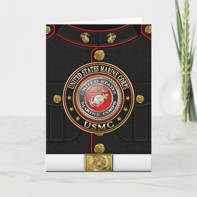 USMC Emblem [Special Edition] [3D] Card (Front)