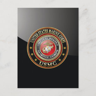 USMC Emblem [Special Edition] [3D] Postcard