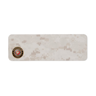 USMC Emblem [Special Edition] [3D] Return Address Label
