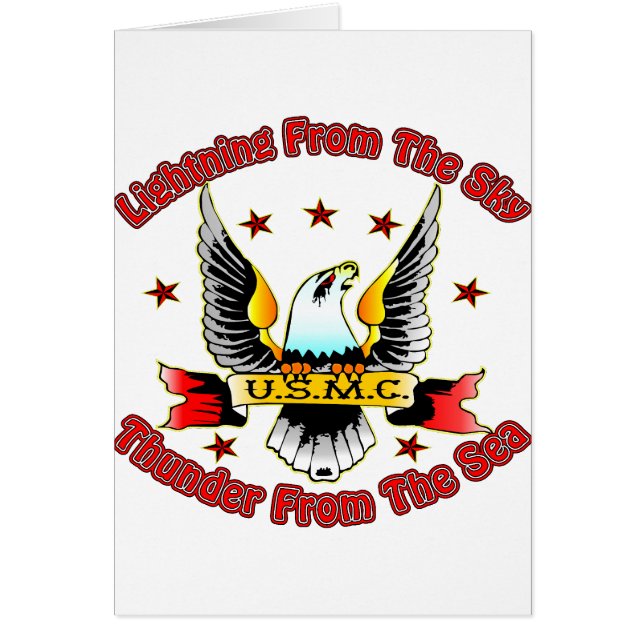 USMC Lightning From The Sky Thunder From The Sea (Front)