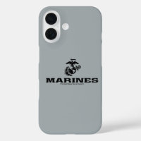 USMC Logo Stacked Black Logo