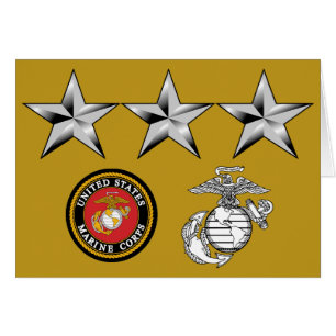 USMC LtGen Lieutenant General 0-9