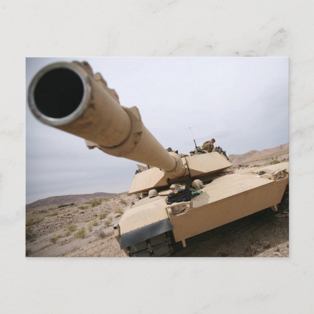 USMC M1 Abrams Postcard (Front)