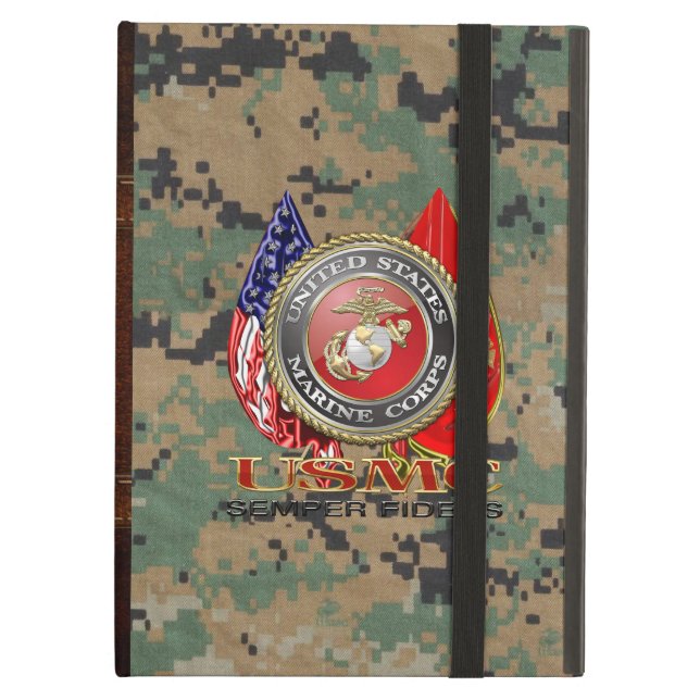 USMC Semper Fi [Special Edition] [3D] iPad Air Cover (Front Closed)