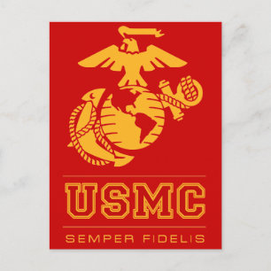 USMC Semper Fidelis [Semper Fi] Postcard