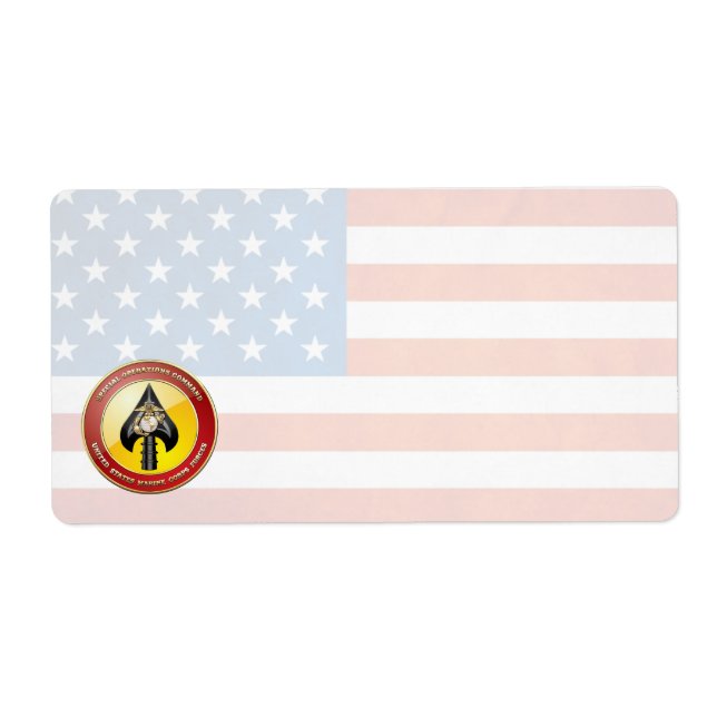 USMC Special Operations Command (MARSOC) [3D] (Front)