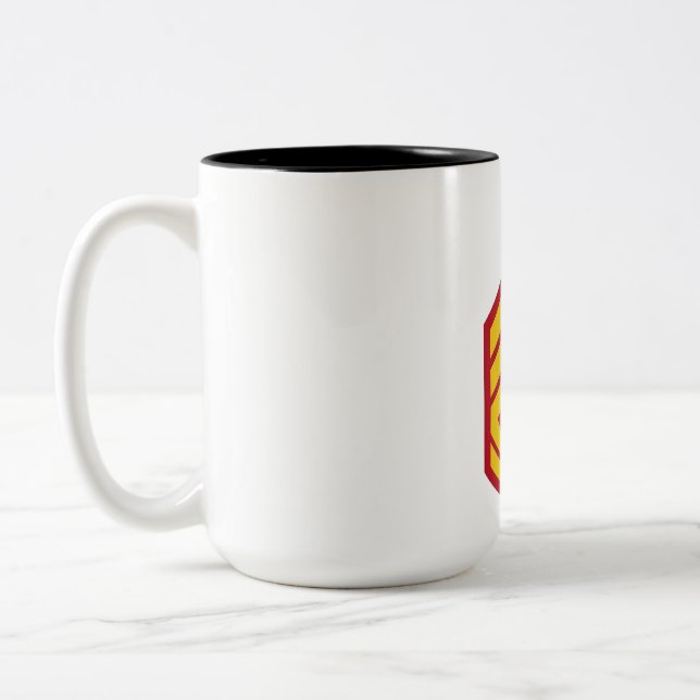 USMC Staff Sergeant Rank Insignia Coffee Mug (Left)