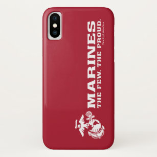 USMC The Few The Proud Logo - White Case-Mate iPhone Case