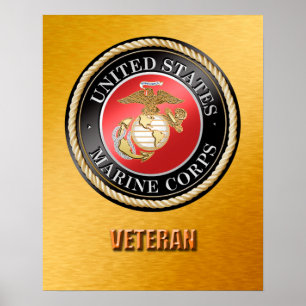 USMC Veteran Poster