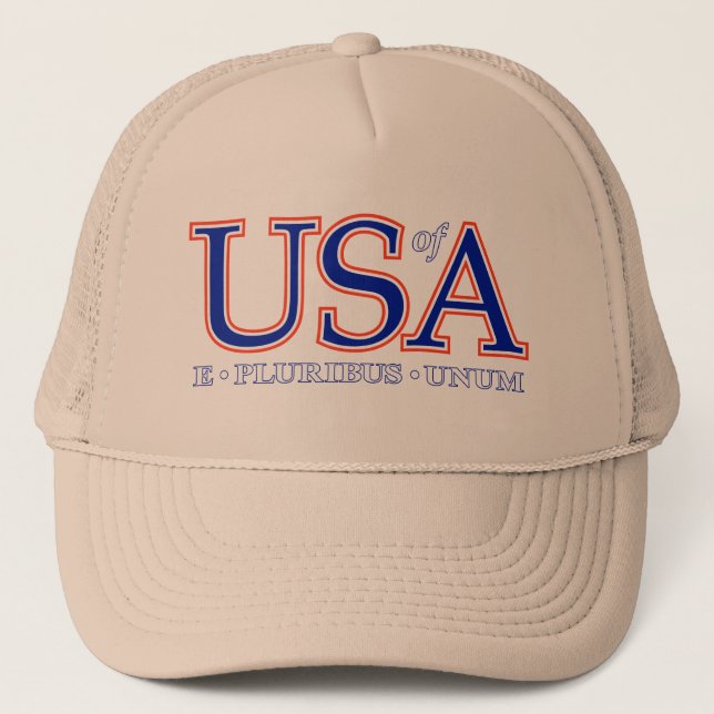 USofA E pluribus Unum Cap (Front)