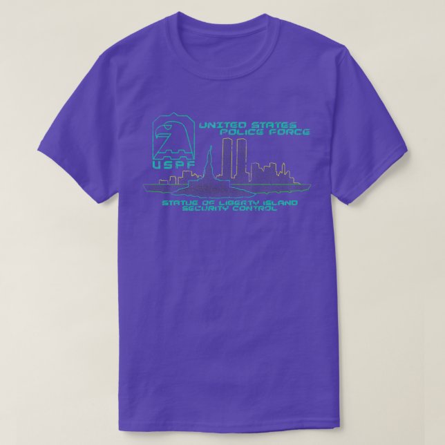 USPF Security Control Escape from New York  T-Shirt (Design Front)