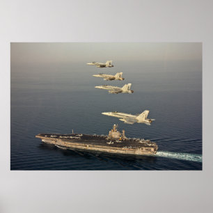 USS Abraham Lincoln (CVN 72) Poster