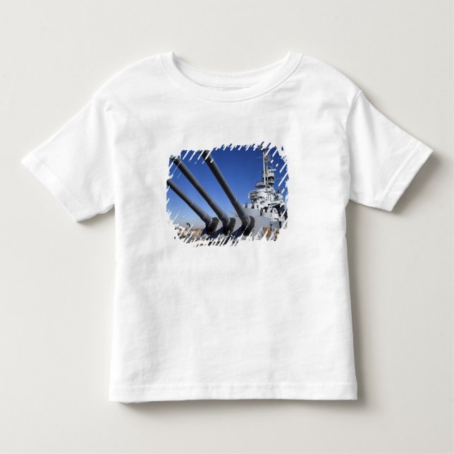 USS Alabama Battleship at Battleship Memorial 2 Toddler T-Shirt (Front)