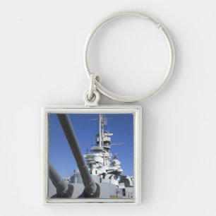 USS Alabama Battleship at Battleship Memorial Key Ring
