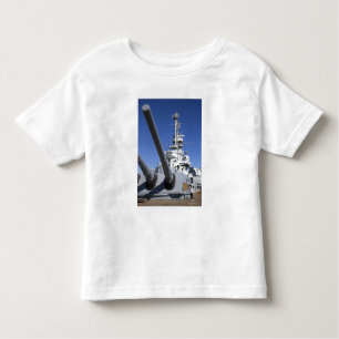 USS Alabama Battleship at Battleship Memorial Toddler T-Shirt