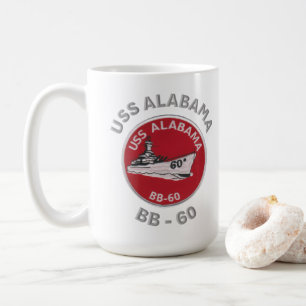 USS Alabama (BB-60) Coffee Mug