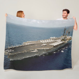 USS AMERICA 2 FLEECE BLANKET