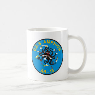 USS Amphion (AR-13) Ship's Insignia Coffee Mug