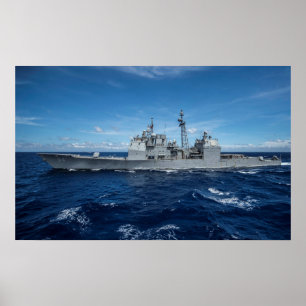 USS Antietam (CG 54) Poster