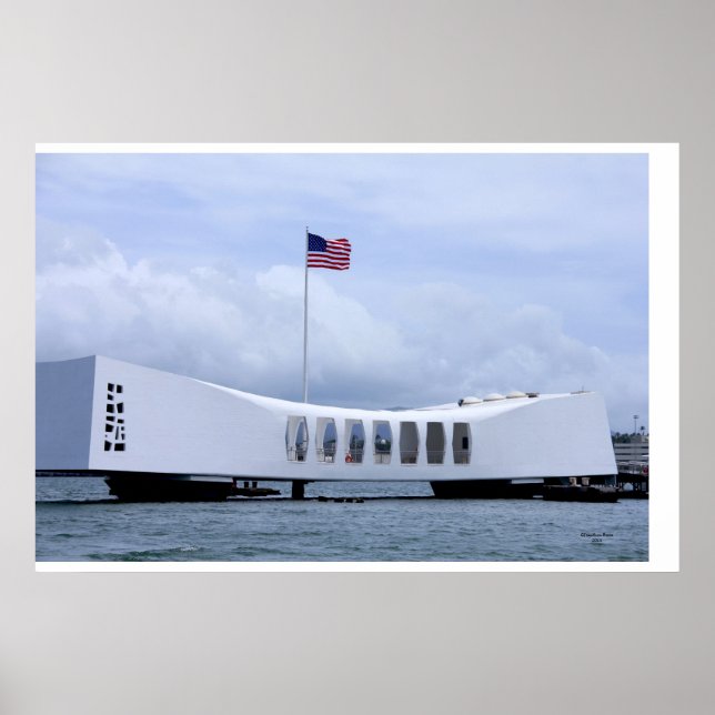 USS Arizona Memorial Poster (Front)