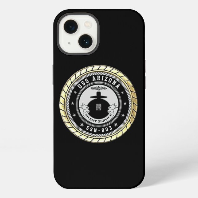 USS Arizona (SSN-803)  iPhone Case (Back)