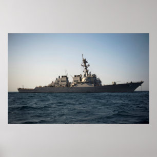 USS Arleigh Burke (DDG 51) Poster