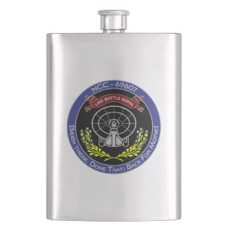 USS Battle Born field rations Hip Flask