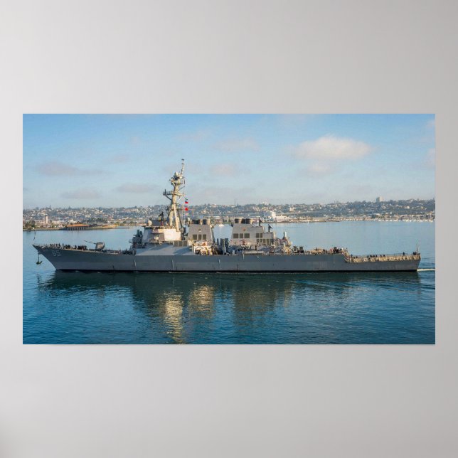 USS Benfold (DDG 65) Poster (Front)