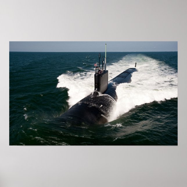 USS California (SSN 781) Poster (Front)