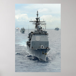 USS Cape St. George (CG 71) Poster