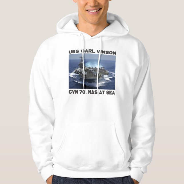 USS Carl Vinson Hoodie (Front)