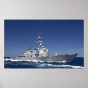 USS Carney (DDG 64) Poster