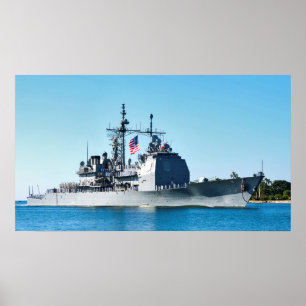USS Chosin (CG 65) Poster