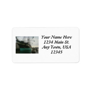 USS Constellation Label