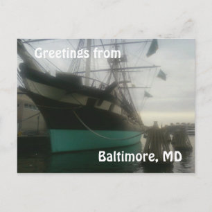 USS Constellation Postcard