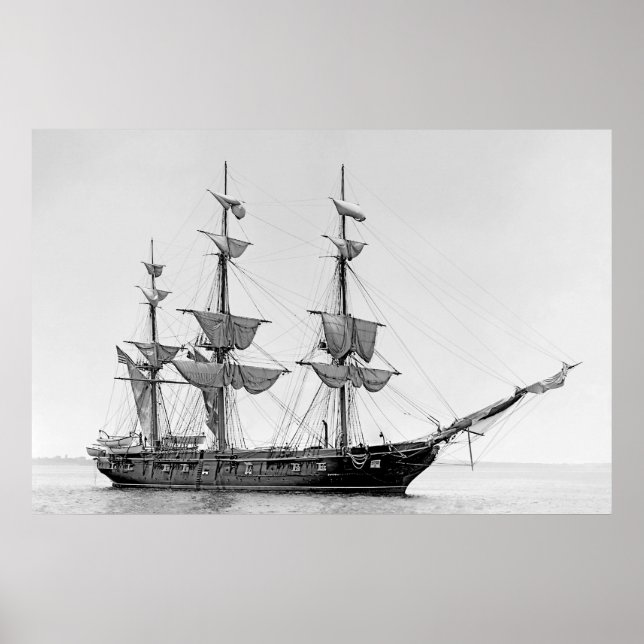 USS Constellation Poster (Front)