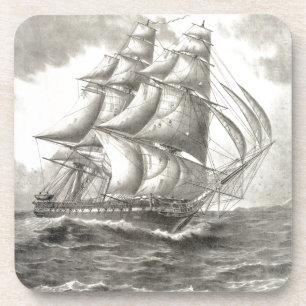 USS Constitution Coaster