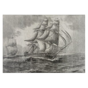 USS Constitution Cutting Board