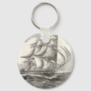 USS Constitution Key Ring