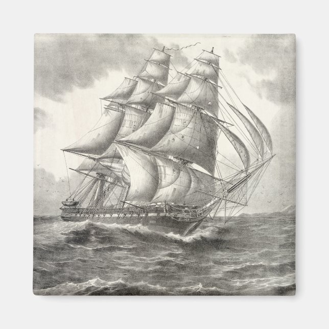 USS Constitution Magnet (Front)