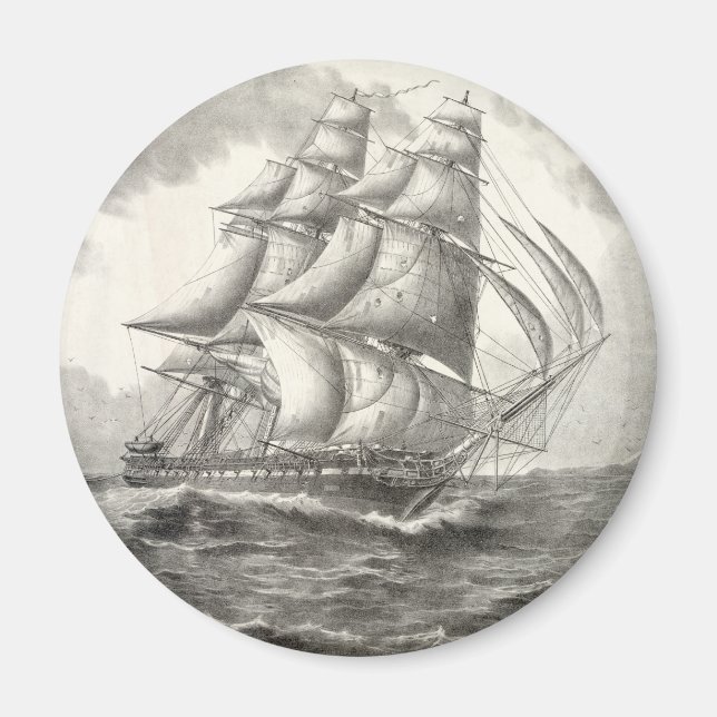 USS Constitution Magnet (Front)