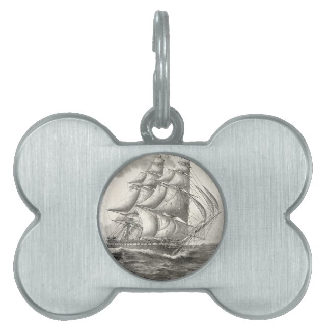 USS Constitution Pet ID Tag (Front)