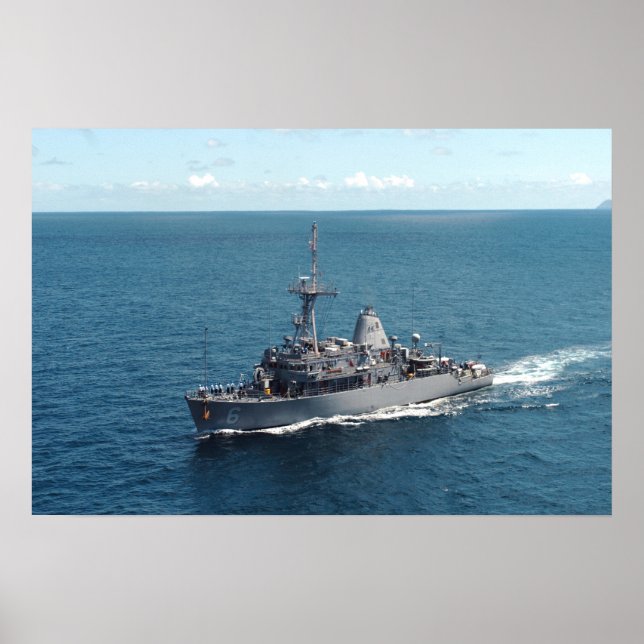 USS Devastator (MCM 6) Poster (Front)