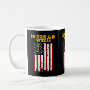 USS Durham LKA-114 Amphibious Cargo Ship Veterans  Coffee Mug