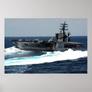 USS Dwight D. Eisenhower (CVN 69) Poster