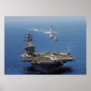 USS Dwight D. Eisenhower Poster