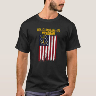USS El Paso AKA-117 LKA-117 Amphibious Cargo Ship T-Shirt