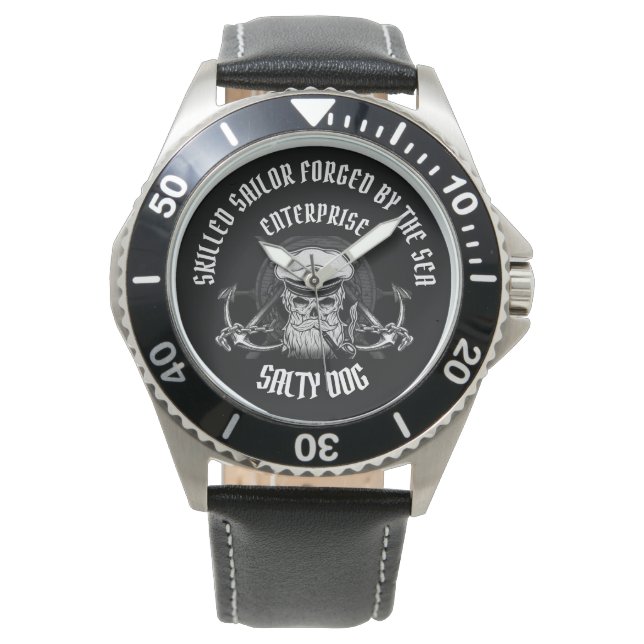 USS ENTERPRISE CVN - 65 WATCH (Front)