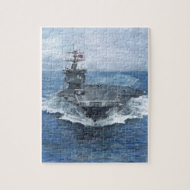 USS ENTERPRISE JIGSAW PUZZLE (Vertical)