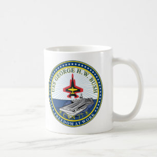USS George H. W. Bush, CVN-77, insignia Coffee Mug
